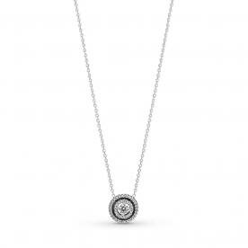 Pandora ékszer Dupla kör ezüst nyaklánc 399414C01-45