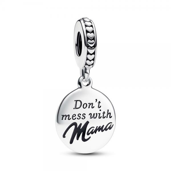 Pandora ékszer Mama gravírozható függő ezüst charm 793204C01