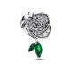 Pandora ékszer Szikrázó virágzó rózsa ezüst charm 793201C01