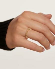 PD Paola Lady bird aranyozott ezüst gyűrű 