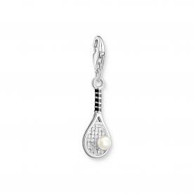 Thomas Sabo Teniszütő ezüst charm tenyésztett gyönggyel 2173-158-21