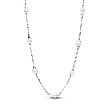 Pandora ékszer Ezüst lánc tenyésztett gyöngyökkel és cirkóniával