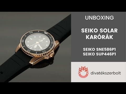 Seiko női oktogon solar karóra - SUP446P1