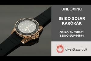 Seiko női oktogon solar karóra - SUP446P1