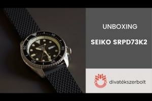SEIKO 5 Sports szilikonszíjas férfi karóra - SRPD73K2