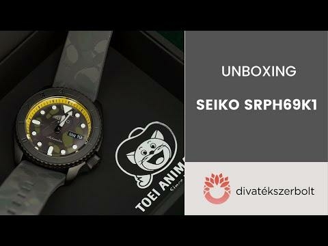 SEIKO 5 Sports One Piece Sanji limitált kiadású férfi óra - SRPH69K1