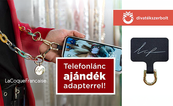 La Coque Franchaise ajándék adapter