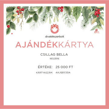 ajándékkártya az utolsó pillanatos ajándék