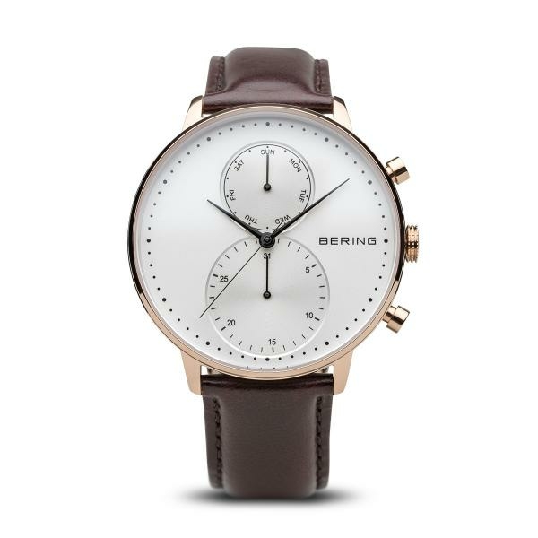 Bering Classic barna rozé férfi óra 13242-564