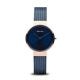 Bering Classic kék rozé női óra kék számlappal 14531-367