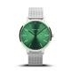 Bering Classic női óra zöld számlappal 14134-008