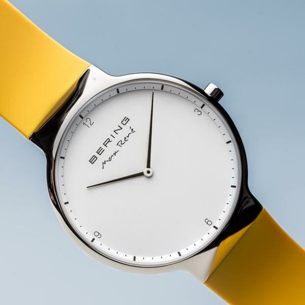 Bering Max René sárga férfi óra 15540-600