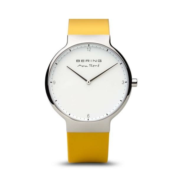 Bering Max René sárga férfi óra 15540-600