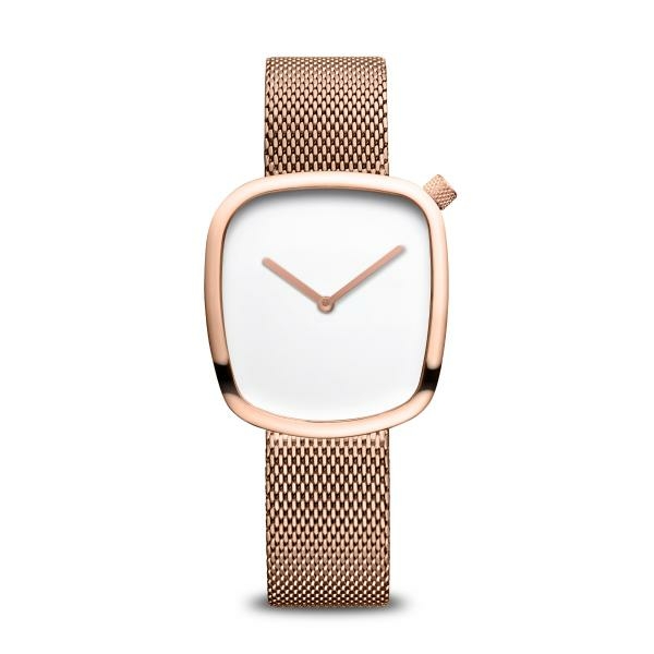 Bering Pebble rozé fehér női óra 18034-364