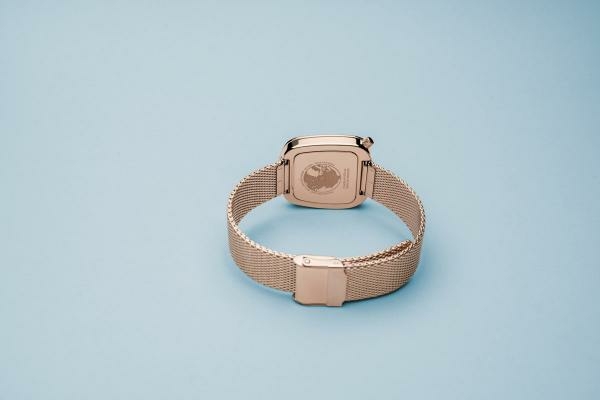 Bering Pebble rozé fehér női óra 18034-364