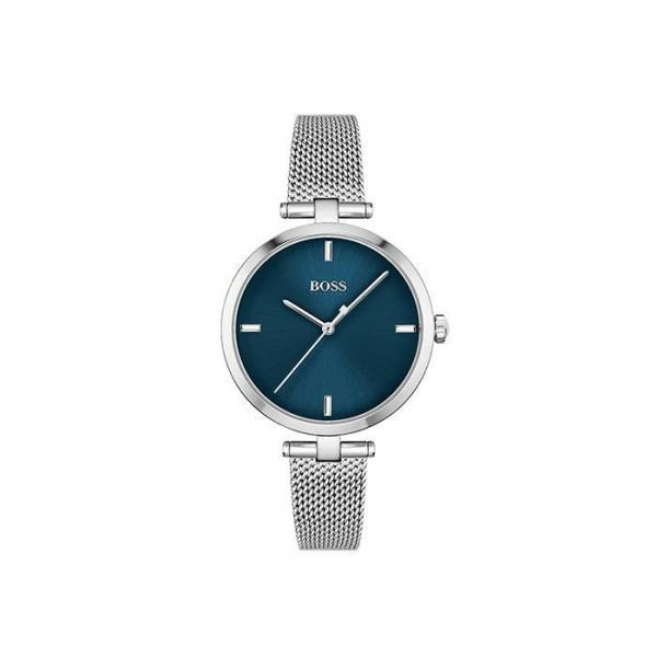 Boss Majesty ezüst színű női óra kék számlappal 1502587