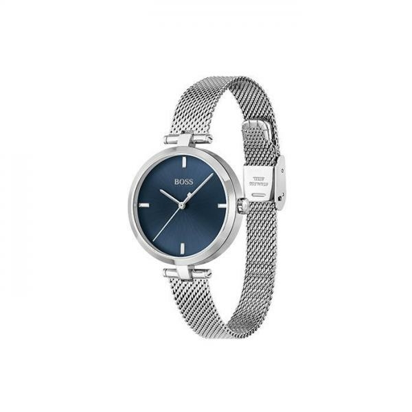 Boss Majesty ezüst színű női óra kék számlappal 1502587