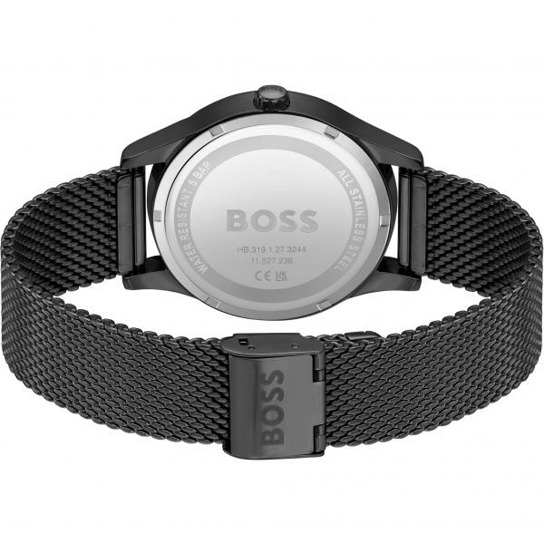 Boss Purity fekete acél férfi óra 1513986