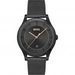 Boss Purity fekete acél férfi óra 1513986