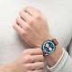 Boss Santiago barna bőrszíjas dual time férfi óra 1513860