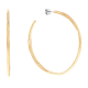 Calvin Klein Arany színű molten pebble nagy karika fülbevaló  35000112