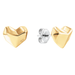 Calvin Klein Arany színű szív alakú fülbevaló 35000042