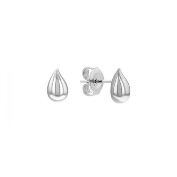 Calvin Klein Ezüst színű csepp alakú fülbevaló 35000070
