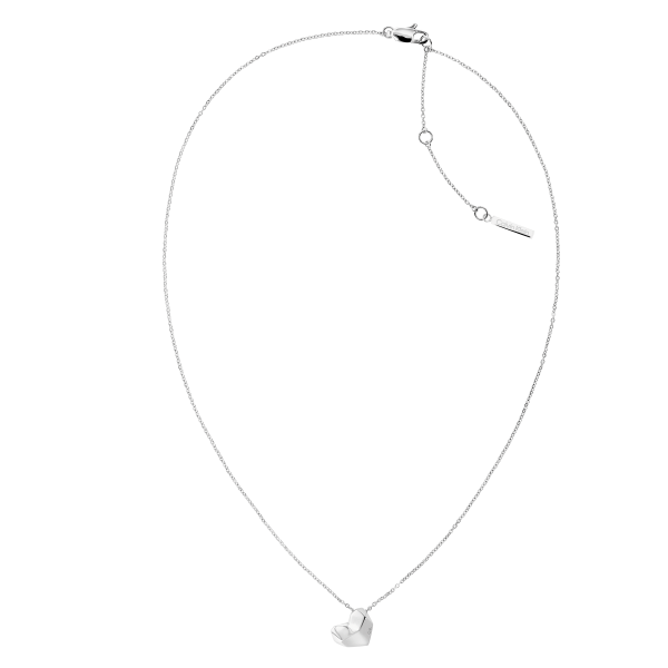 Calvin Klein Ezüst színű nyaklánc szív medállal 35000035