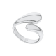 Calvin Klein Nyitott csepp ezüst színű gyűrű 