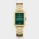 Cluse Fluett arany színű női óra zöld számlappal CW11502