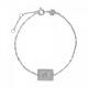 Cluse Force tropicale twisted chain ezüst karkötő CLJ12022