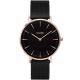 Cluse La Bohéme fekete rozé mesh óra CW0101201010