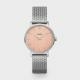 Cluse Minuit ezüst óra rozé számlappal CW3029