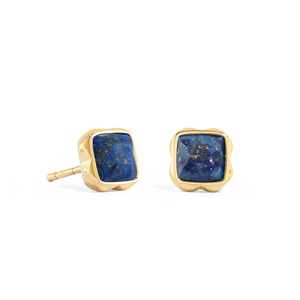 Coeur de Lion  Szeptemberi születésköves lápisz-arany fülbevaló 1301/21-0721