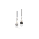 Coeur de Lion GeoCUBE mini fusion pearl ezüst-fehér fülbevaló 4087/21-1417