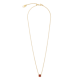 Coeur de Lion Januári születésköves vörös achát-arany nyaklánc 1301/10-0300