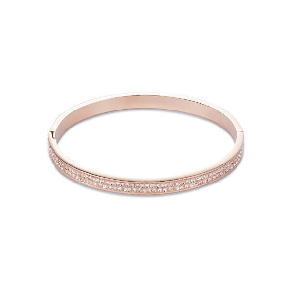 Coeur de Lion Rozé merev karperec rozé Swarovski kristállyal 0214/33-0225
