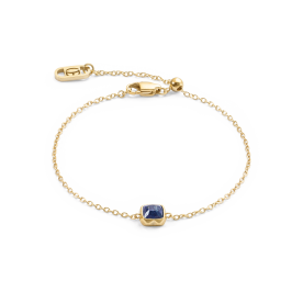 Coeur de Lion Szeptemberi születésköves lápisz-arany karkötő 1301/30-0721