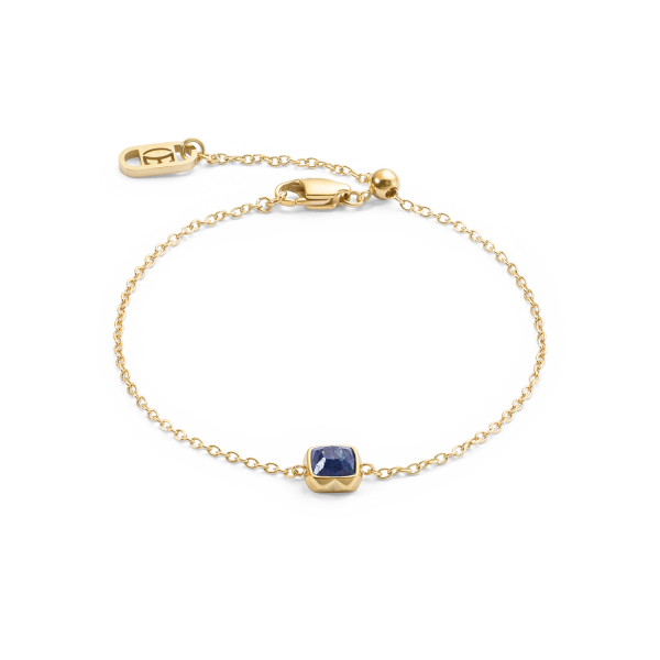 Coeur de Lion Szeptemberi születésköves lápisz-arany karkötő 1301/30-0721