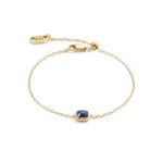 Coeur de Lion Szeptemberi születésköves lápisz-arany karkötő 1301/30-0721