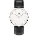 Daniel Wellington  Classic Sheffield silver férfi óra 40mm 0206DW
