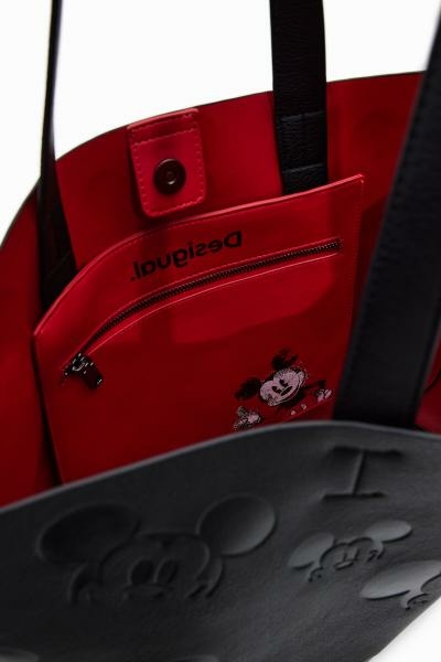 Desigual All Mickey namíbia fekete piros táska 22WAXP59