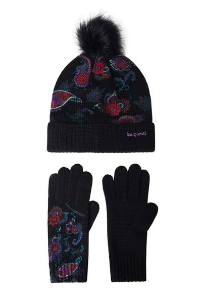 Desigual Anubis sapka kesztyű szett 20WAOOX2