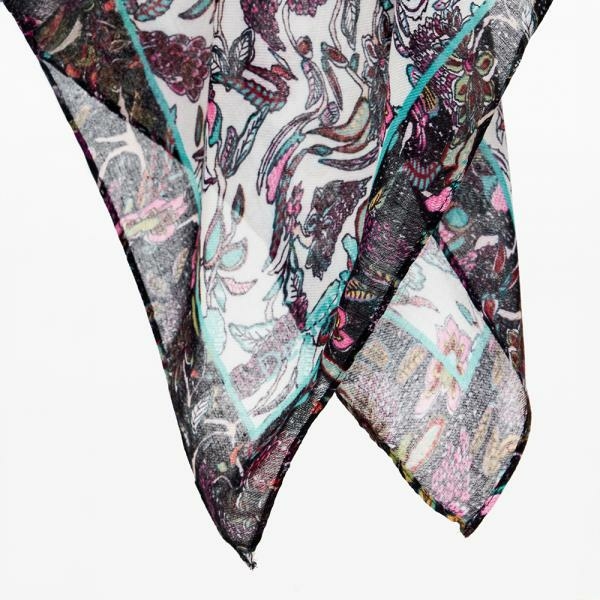 Desigual Boho színes sál 24WAWA04
