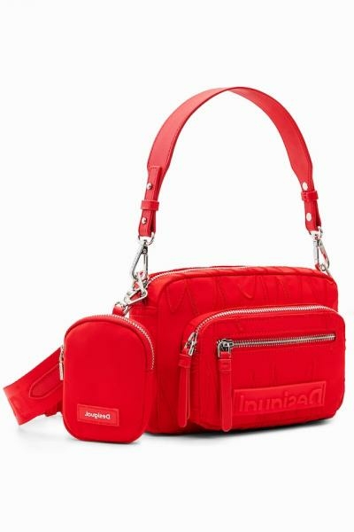 Desigual Bolis cambrige piros táska 23SAXY14/3000