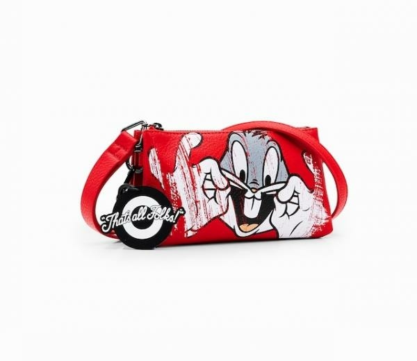 Desigual Bugs bunny dortmund piros kistáska 23SAXP77/3061