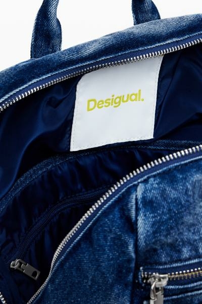 Desigual Denim medium wash farmer hátizsák 24WAKD01