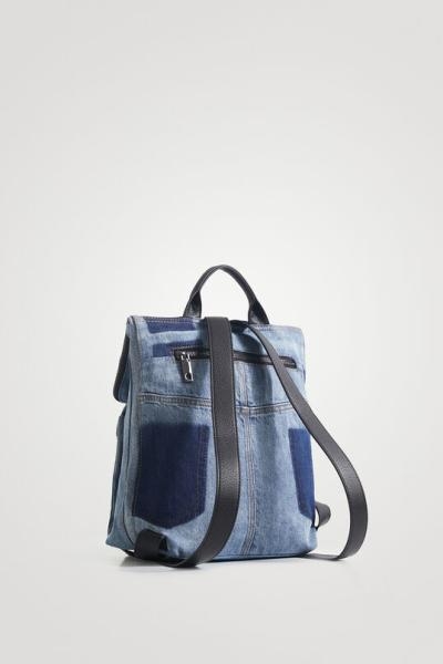 Desigual Denim patch nerano farmer hátizsák 21WAKD04