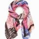 Desigual Dinamita rectangle kockás színes sál 23WAWA03