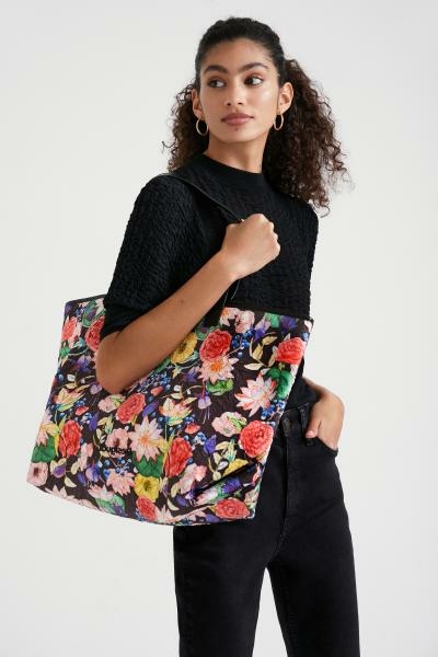 Desigual Eterea black namibia fabric táska  22SAXA13